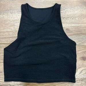Black vuori crop top